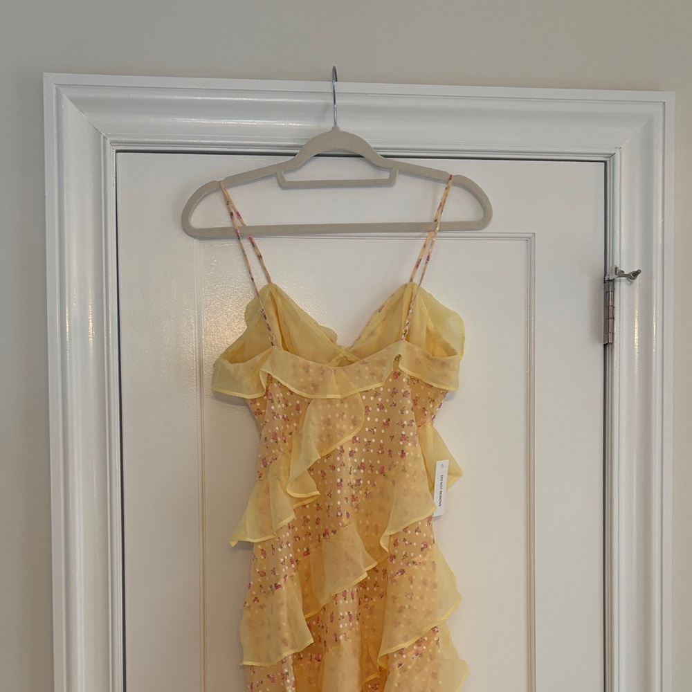 NWT For Love and Lemons Ruffled Dress - Picture 3 of 4